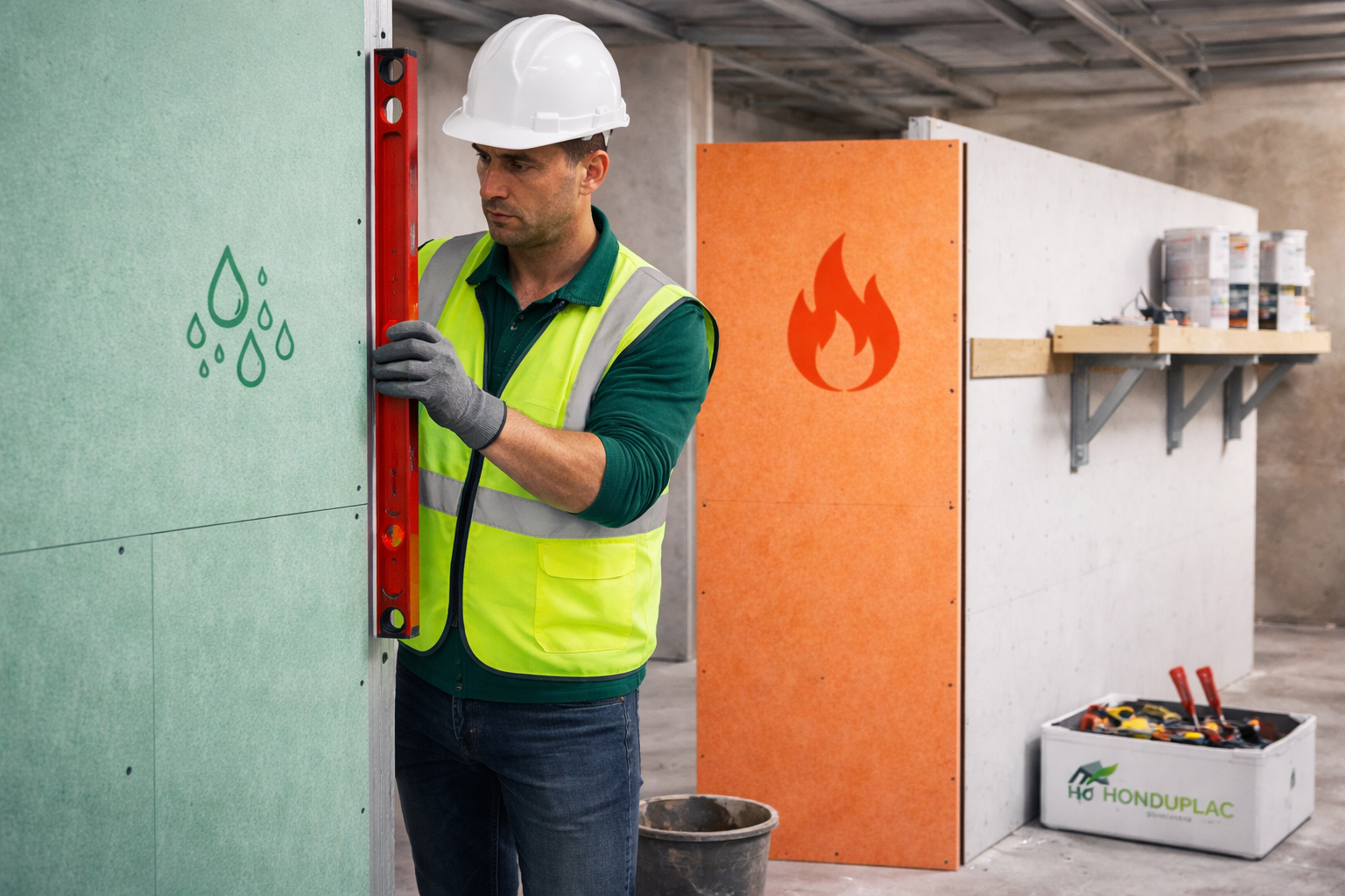 Acabado limpio que mejora confort acústico y estético.